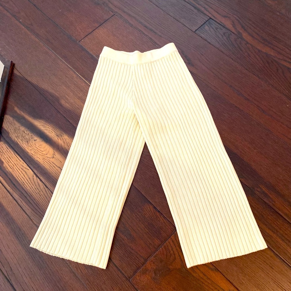 Jonathan Simkhai cream pants